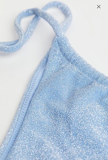 H&M H&m simli mavi bikini alt S beden