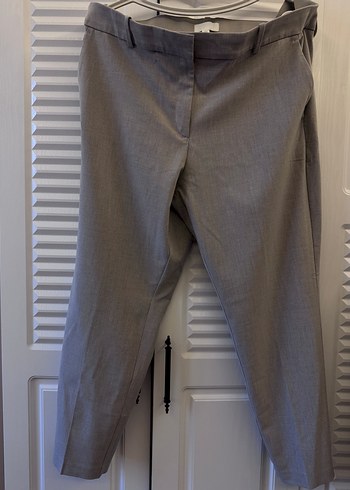 H&M Gri Kadın Cigarette Pantolon - Görsel 2