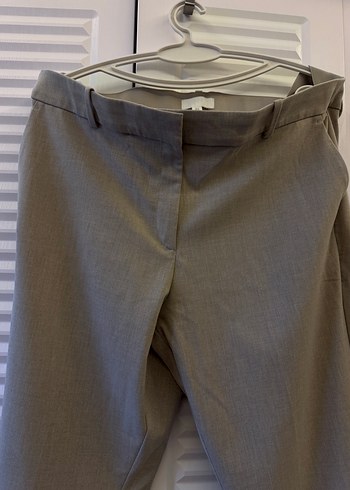 H&M Gri Kadın Cigarette Pantolon - Görsel 4