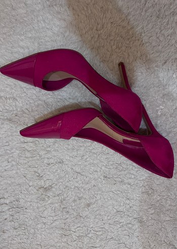 40 Beden Pembe Topuklu Kadın Stiletto