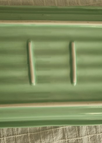 Açık Yeşil bambu model servis tabağı - Görsel 6