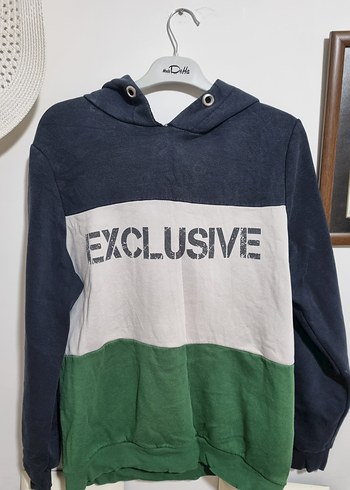 Erkek  Kapüşonlu Sweatshirt - Görsel 2