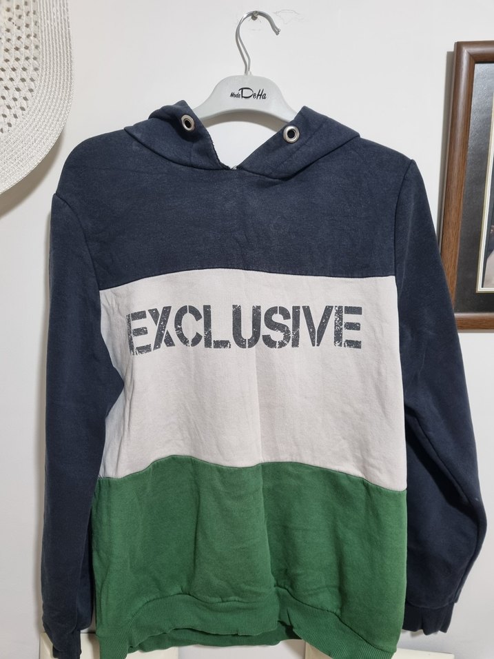 Erkek  Kapüşonlu Sweatshirt - Görsel 2