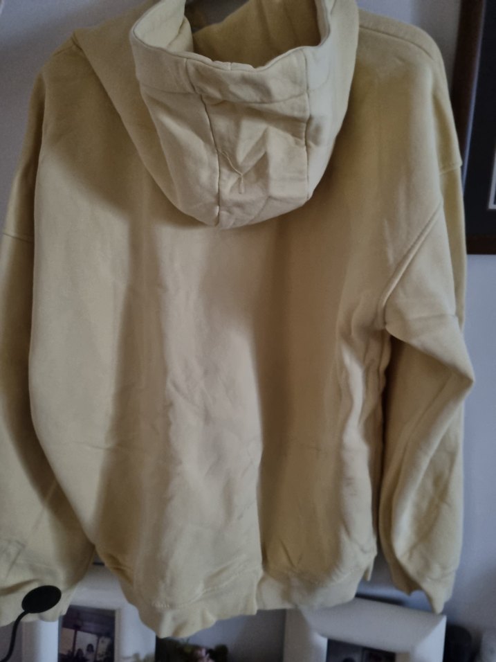 Nike Bej Kapüşonlu Rahat Kesim Sweatshirt - Görsel 2