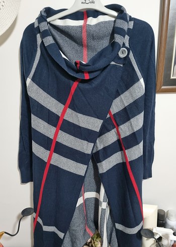 Desenli Kadın Hırka - Görsel 3