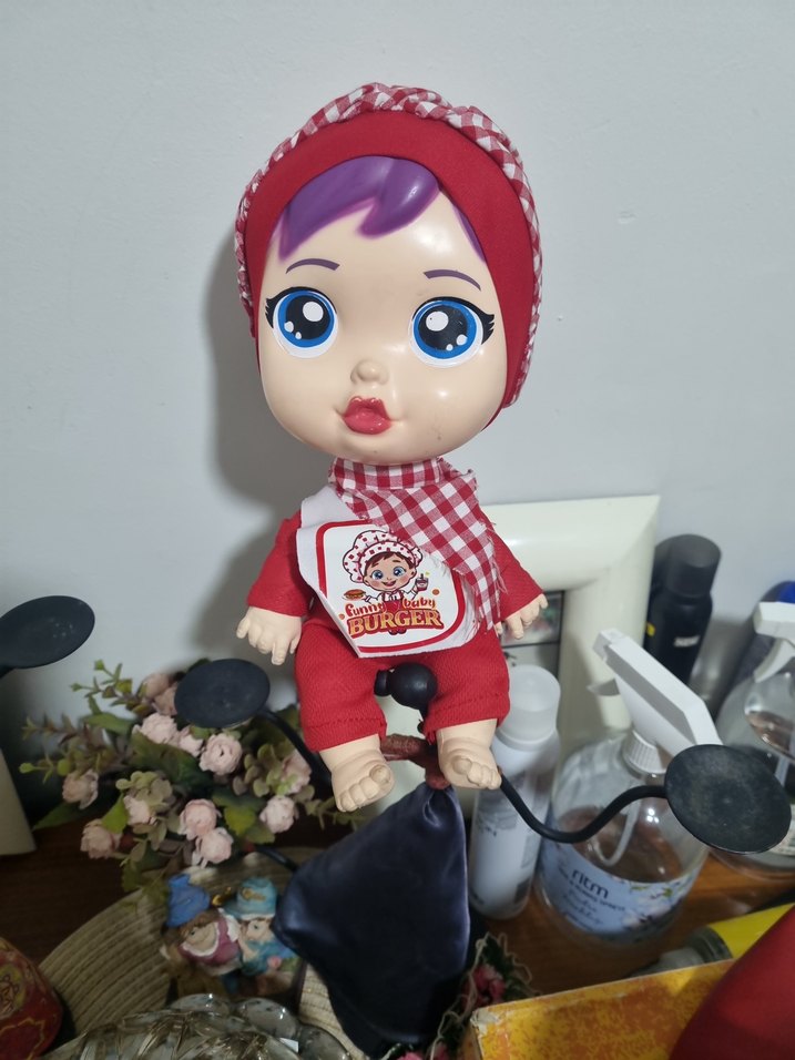 Kırmızı Renkli Bebek Oyuncak - Görsel 3