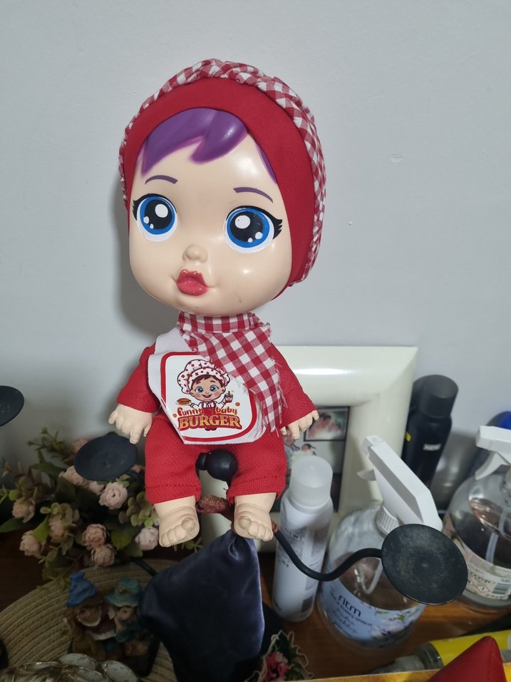 Kırmızı Renkli Bebek Oyuncak - Görsel 4