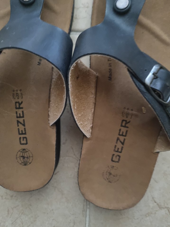 Kahverengi Kadın Toka Detaylı Terlik 43 numara - Görsel 3