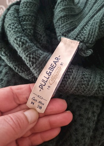 Pull&bear Kadın Bohem Boğazlı Triko Kazak - Görsel 2