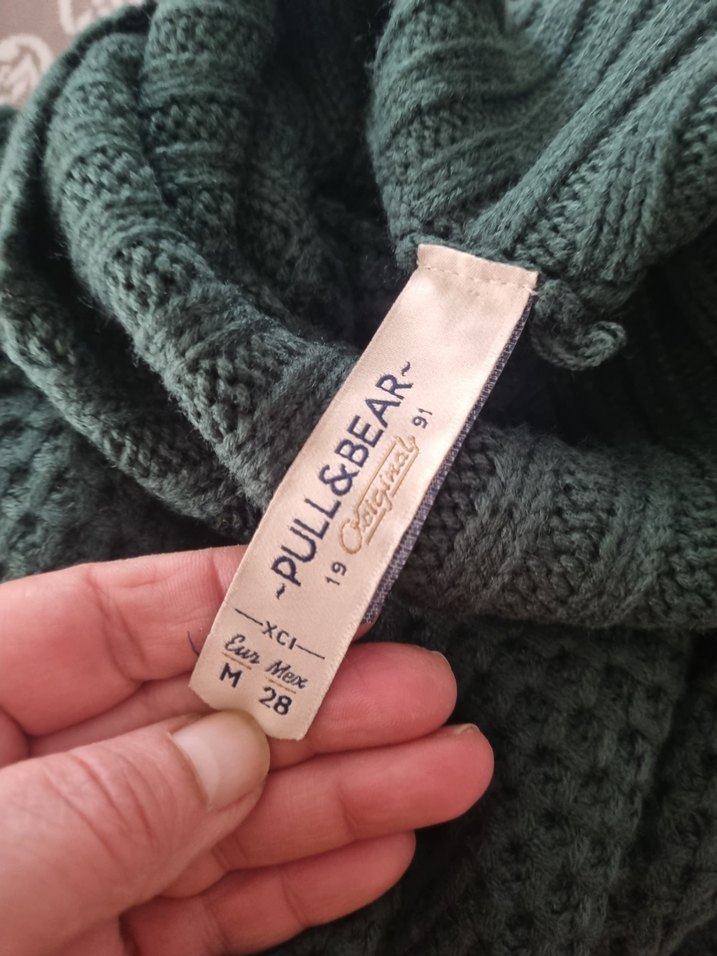 Pull&bear Kadın Bohem Boğazlı Triko Kazak - Görsel 2