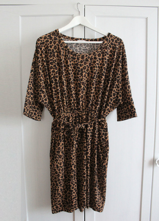Topshop Leopar Desenli Elbise