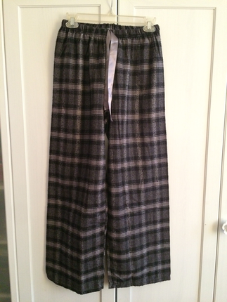 Ekoseli pijama pantalon