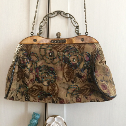 Vintage satchel çanta