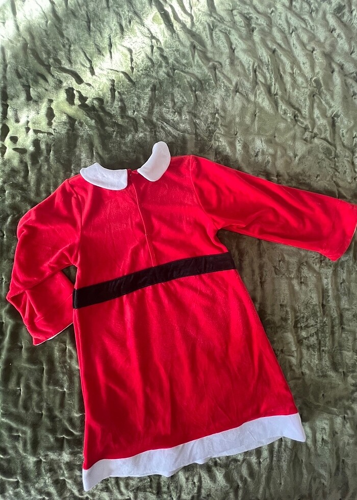 4-5 Yaş Kız Çocuk Yılbaşı Elbisesi Noel Baba Zara Home - Görsel 4