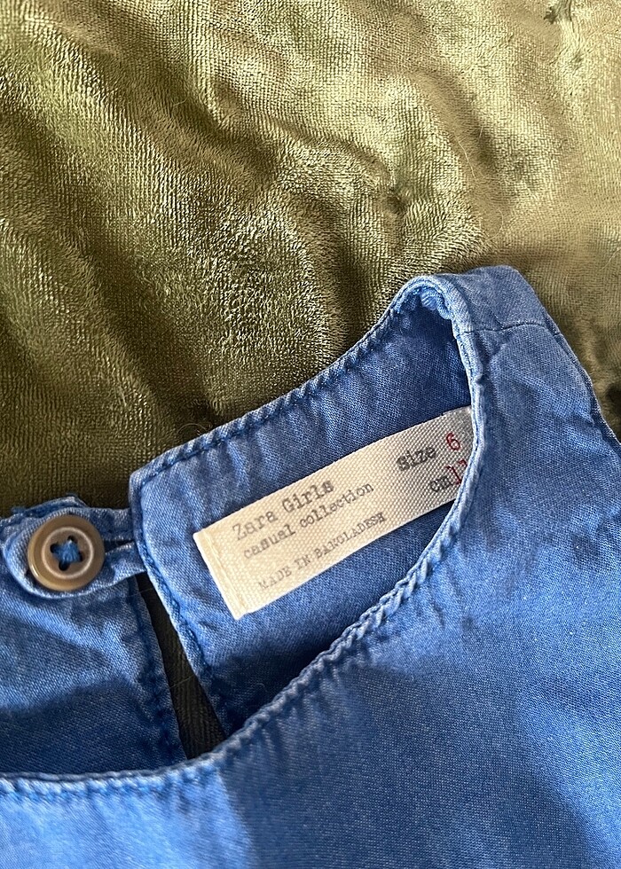 Zara Girls Kız Çocuk Elbise Size 6 116cm - Görsel 4