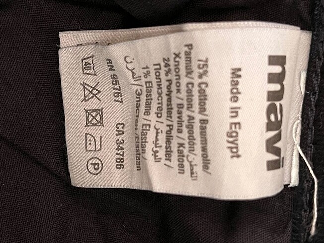 Mavi Jeans Kadın Kot Şort 29 Beden Jean Denim Şort - Görsel 5