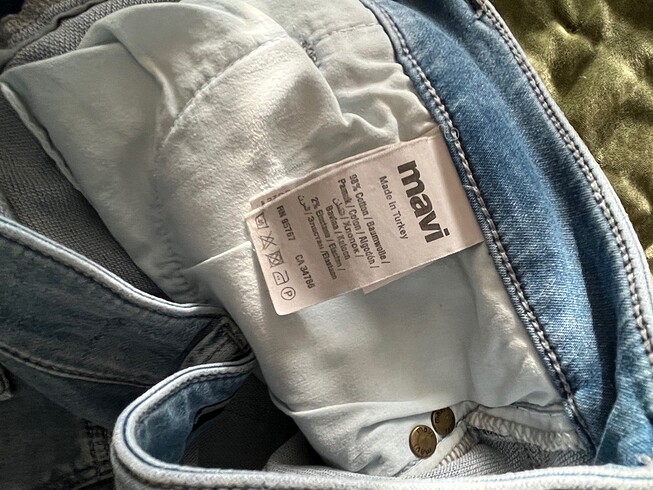 Mavi Jeans Kadın Şort Kot jean denim 29 beden - Görsel 7