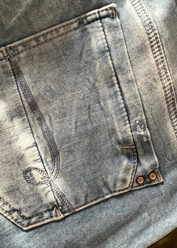 Mavi Jeans Kadın Şort Kot jean denim 29 beden - Görsel 5