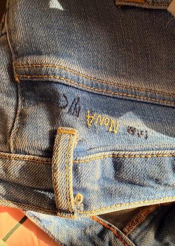 Zara Denim Şort Kadın Jean Şort - Görsel 5