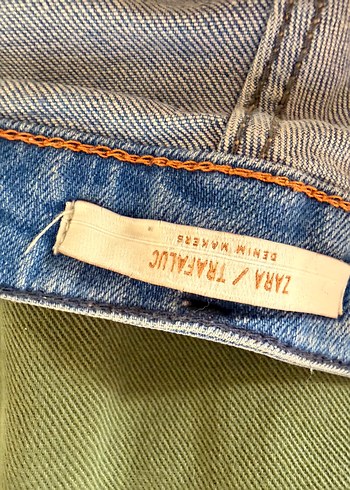 Zara Denim Şort Kadın Jean Şort - Görsel 3