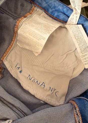 Zara Denim Şort Kadın Jean Şort - Görsel 7