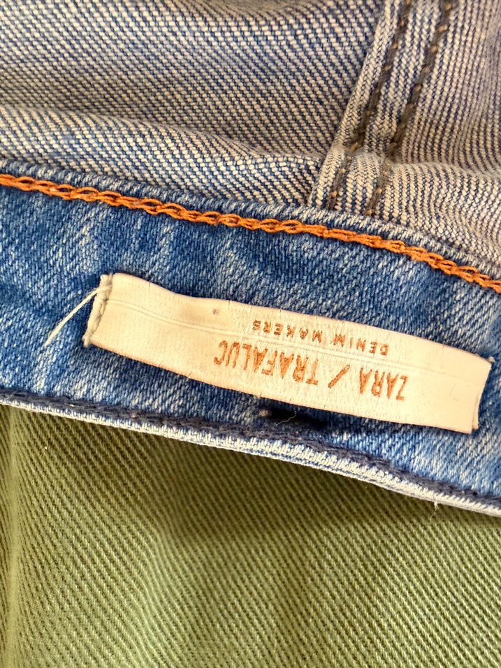 Zara Denim Şort Kadın Jean Şort - Görsel 3