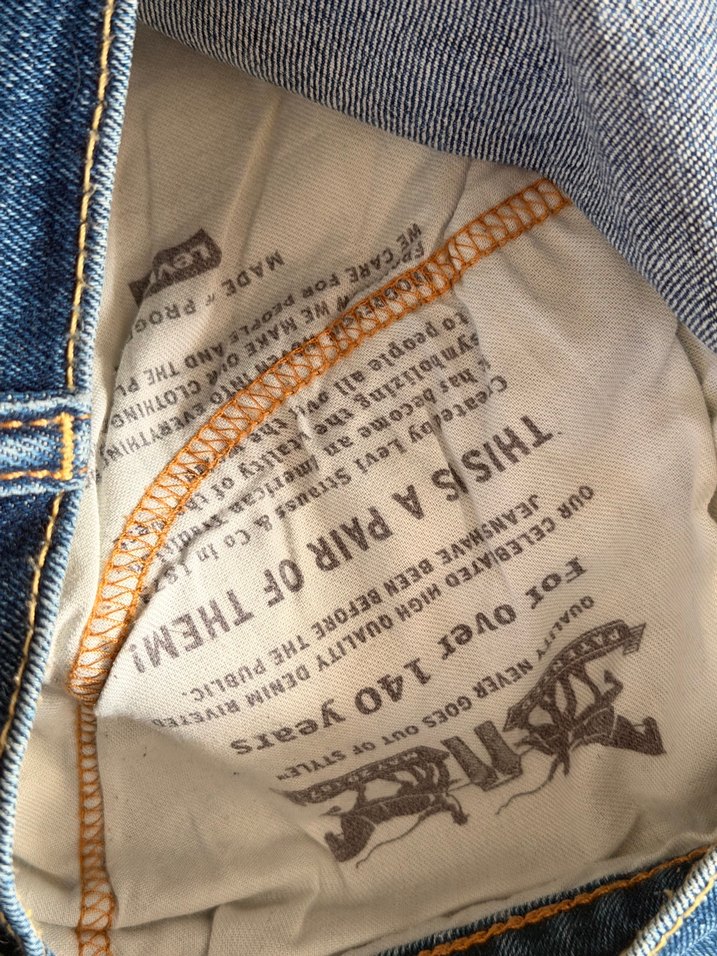 Levis Erkek Denim Kot Pantolon - Görsel 5