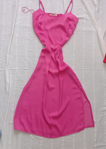 Pembe Uzun Hamile ve Emzirme Gecelik