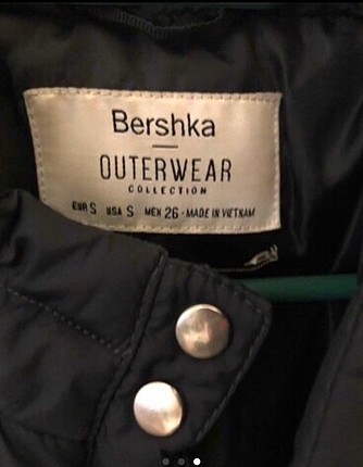 Bershka Lacivert Bershka Mont