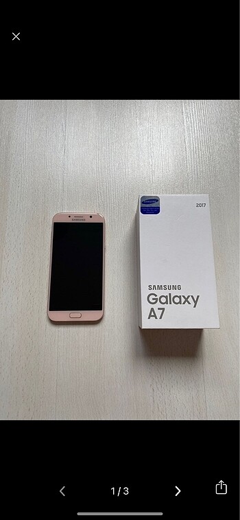 Samsung A7 2017 android telefon