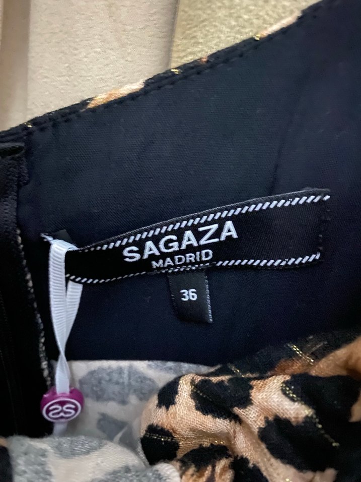 Sagaza madrid kiki leopar elbise - Görsel 3