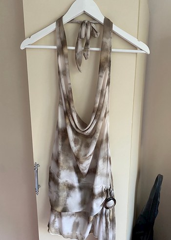 Bershka batik pareo elbise - Görsel 3