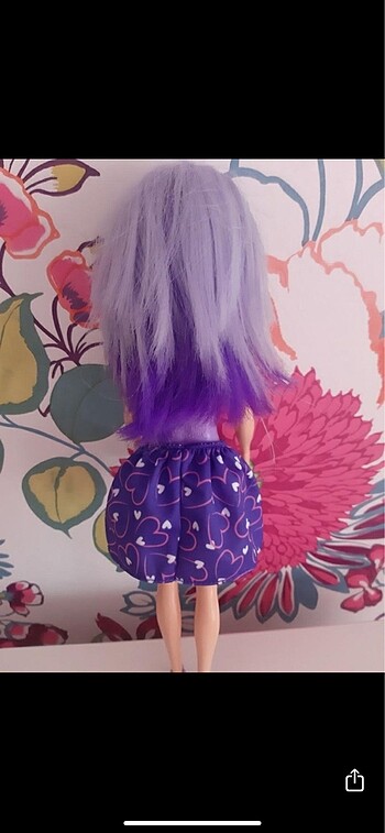  Beden Renk Peruklu barbie bebek