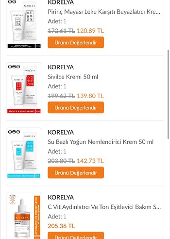 Korelya Su Bazlı Yoğun Nemlendirici Krem 50 ml