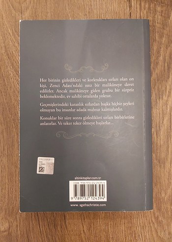 Beden Agatha Christie - On Küçük Zenci