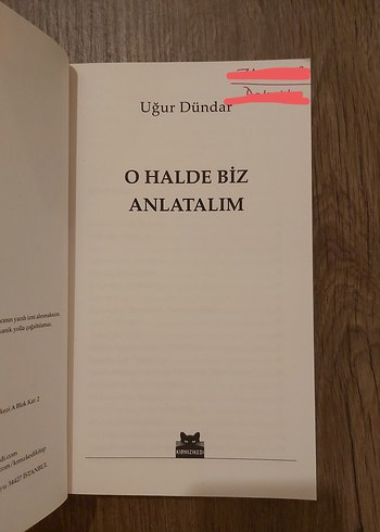 Uğur Dündar - O Halde Biz Anlatalım