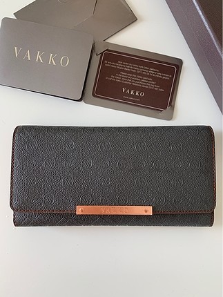 Vakko Vakko özel seri monogram cüzdan