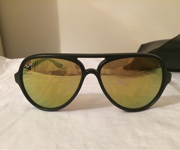 Aynalı kemik Ray Ban güneş gözlüğü