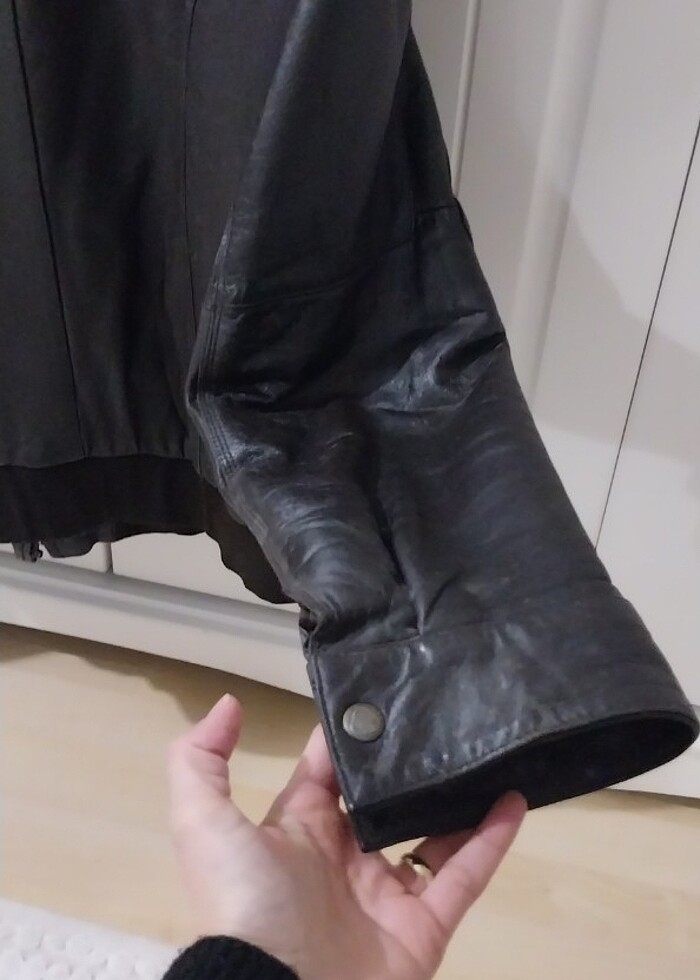 Erkek Kuzu Derisi Ceket - Görsel 3