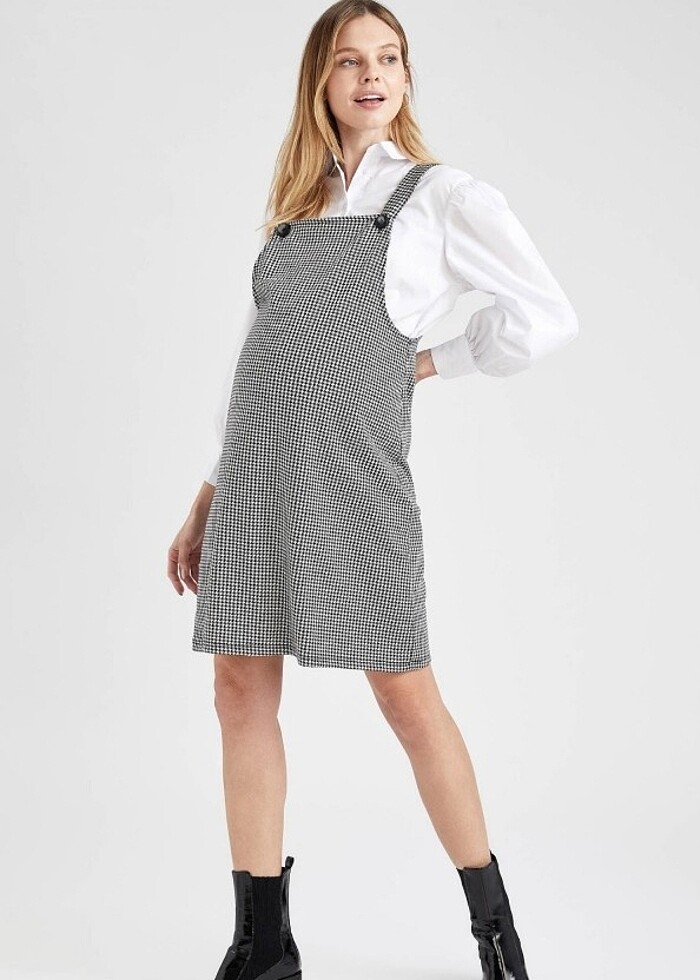 Hamile salopet elbise - Görsel 2