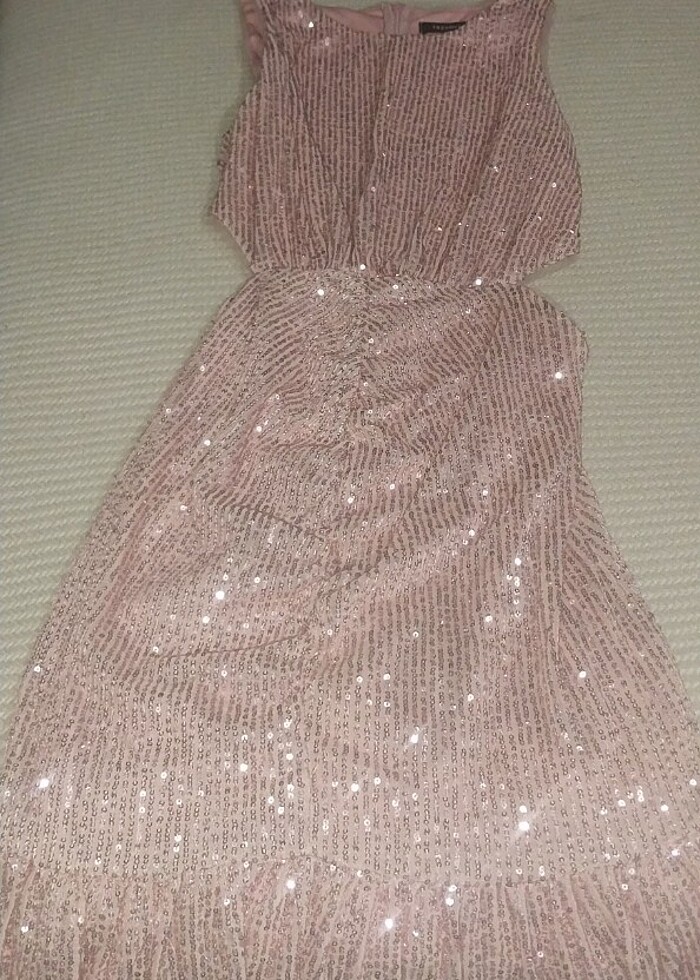 Kadın pullu payetli elbise - Görsel 5