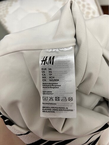xs Beden çeşitli Renk H&M Tek Kol Mayo