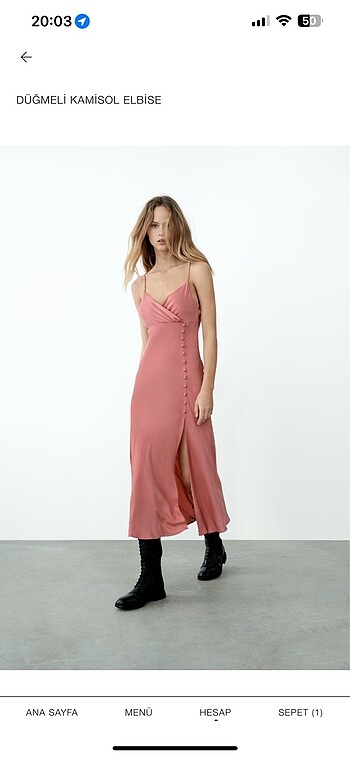 Zara elbise