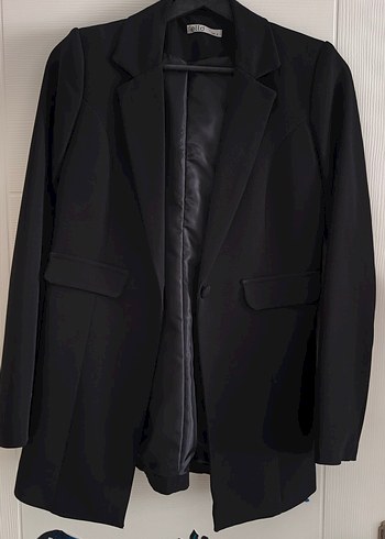 Zara Sikligin Simgesi Siyah Tek Dugmeli Blazer