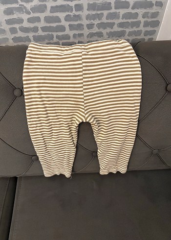 Little gusto Erkek Çocuk Kahverengi Çizgili Pamuklu Pantolon - Görsel 4