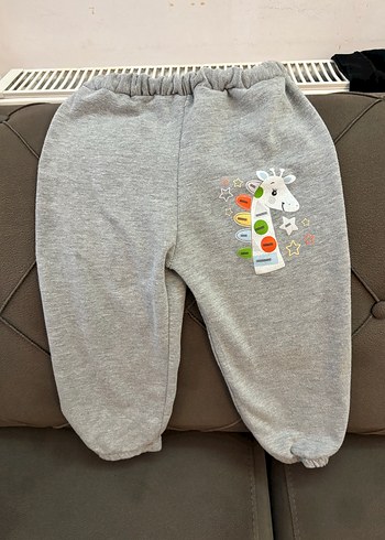 Erkek Çocuk Loose Fit Sarı Eşofman Altı - Görsel 7