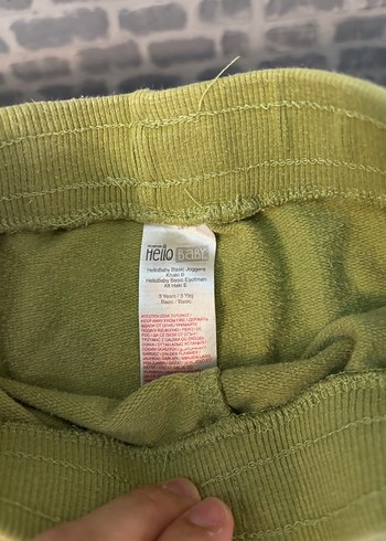 Erkek Çocuk Loose Fit Sarı Eşofman Altı - Görsel 2