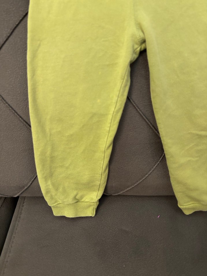 Erkek Çocuk Loose Fit Sarı Eşofman Altı - Görsel 3