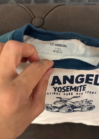 Lcw 1-2 yaş Beyaz Baskılı Erkek Çocuk Kısa Kollu Tişört - Görsel 7