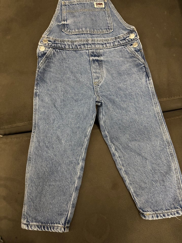 Erkek Çocuk Kot Askılı Tulum - Görsel 2